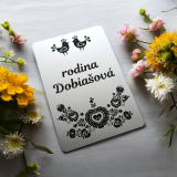 Folk névtábla magas