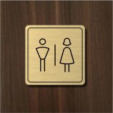 Női és férfi WC