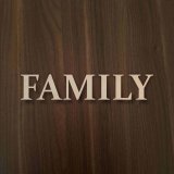 3D felirat FAMILY