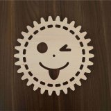 Fogaskerék smiley 10cm