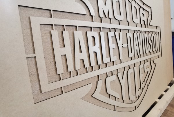 Harley Davidson szórósablon