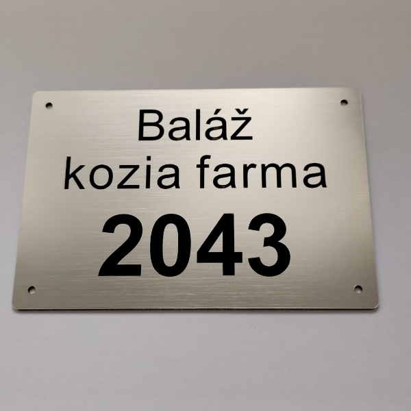 označenie firmy