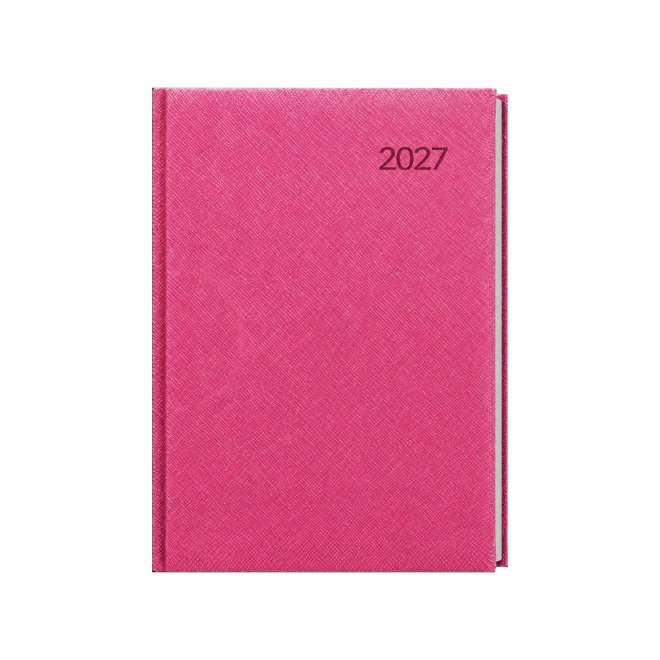 Személyre szabott heti határidőnapló rózsaszín 2026