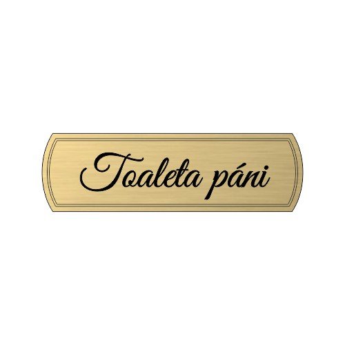 Férfi WC tábla