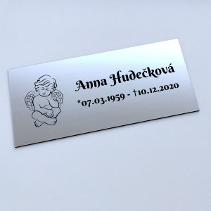 Sírtábla angyal