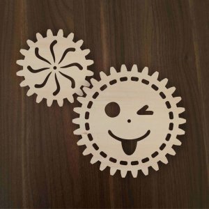 Fogaskerék smiley 10cm