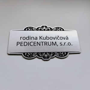 Deluxe névtábla