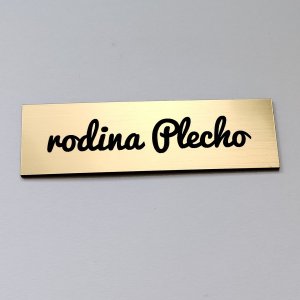 Ajtó névtábla Basic