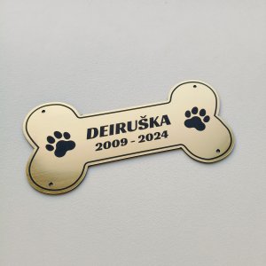 Kutya sírtábla