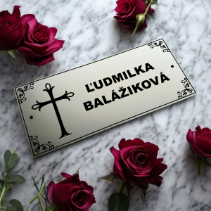 Sírtábla kereszttel