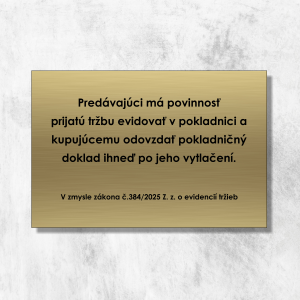 Tájékoztató az értékesítési helyre az FS törvény szerint