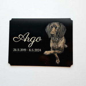 Állat sírtábla V2